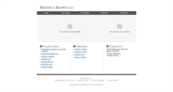 Desktop Screenshot of beloinlaw.com